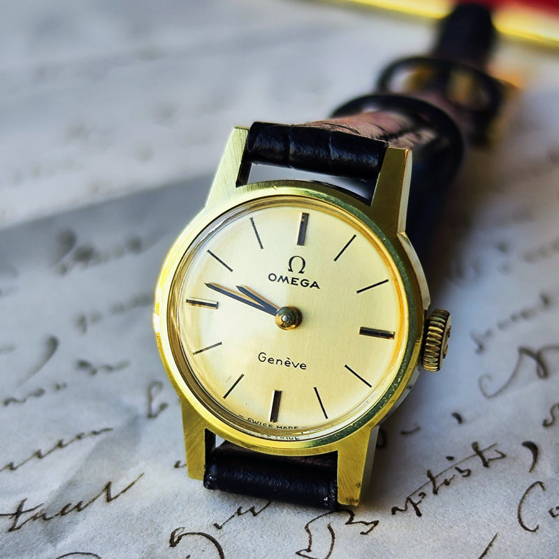 【OH済み】OMEGA オメガ Geneve ジュネーヴ 手巻き 腕時計