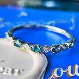 【初期の頃のルース】天然グランディディエライト 天然ダイヤモンド プラチナ リング