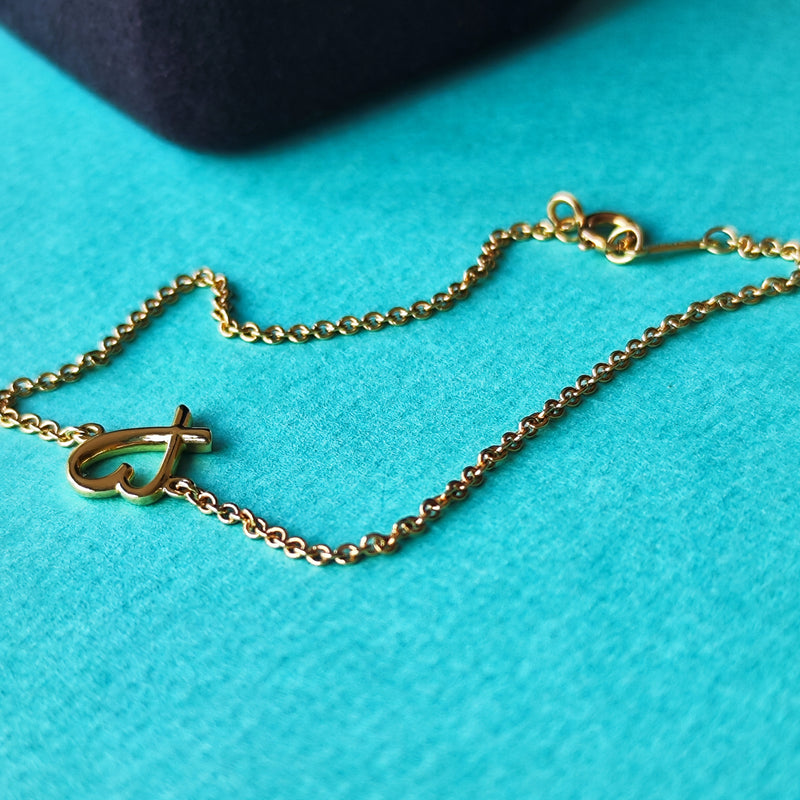 TIFFANY&Co ティファニー ラビングハート ブレスレット １８金YG
