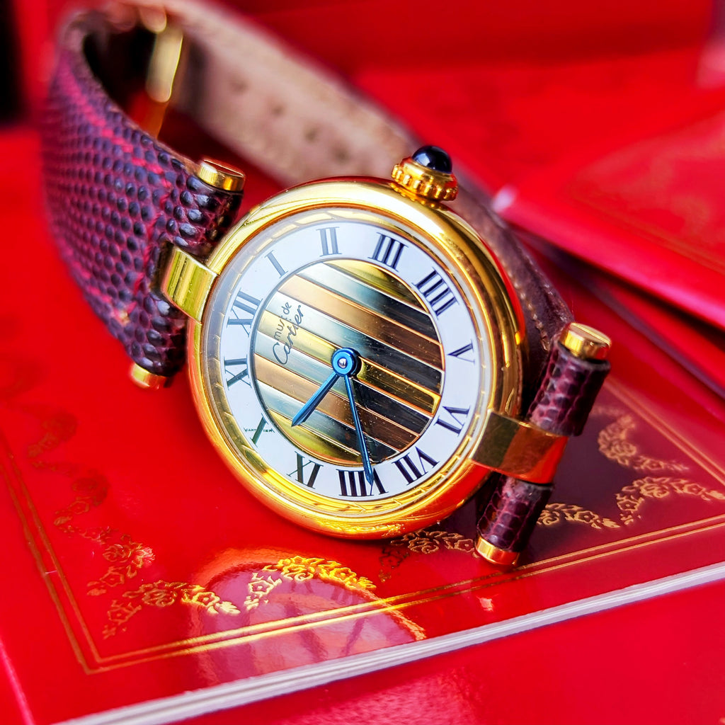 Cartier カルティエ マスト ヴァンドーム スリーカラー トリニティダイヤル