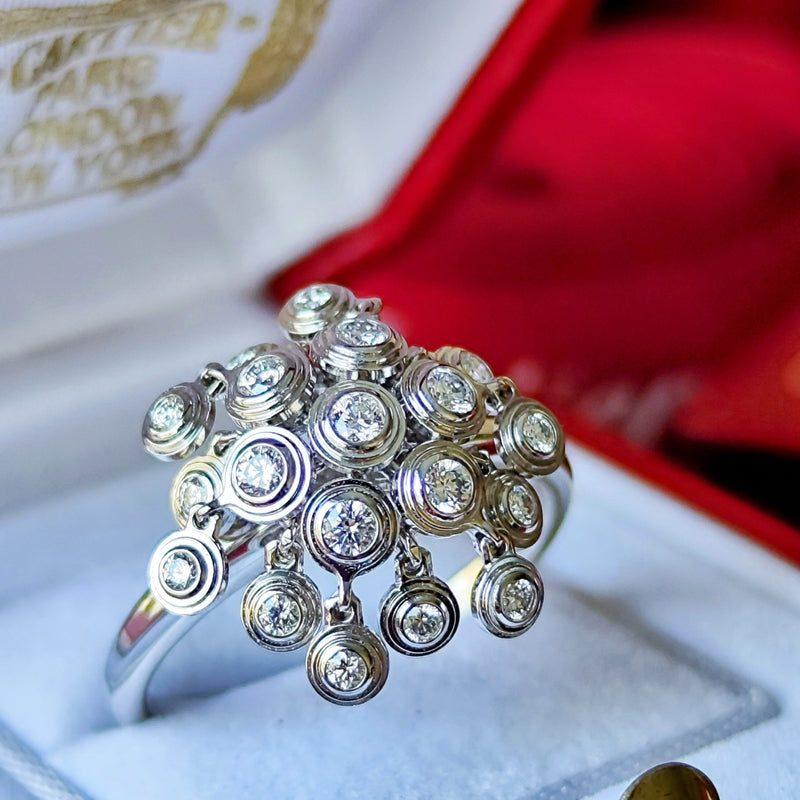 【Vintage Cartier】カルティエ ディアマンレジェ ダイヤモンドリング