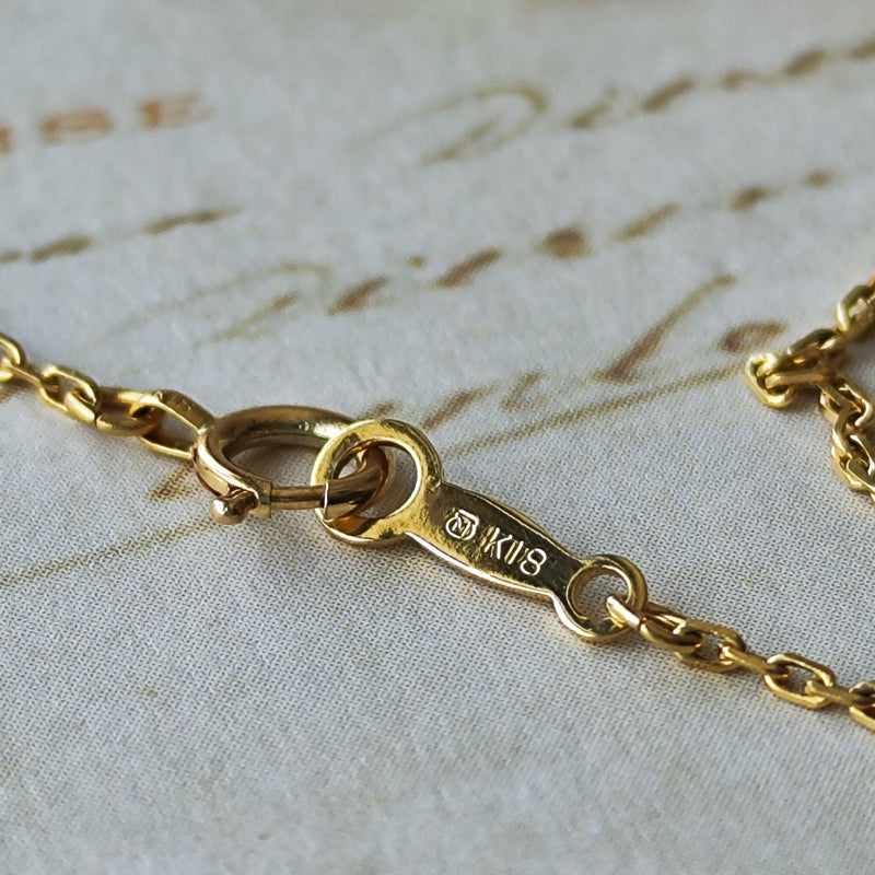 MIKIMOTO ミキモト あこや真珠 天然ダイヤモンド ネックレス