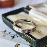 BOUCHERON ブシュロン Godron ゴドロン 48 プラチナリング