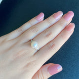 MIKIMOTO ミキモト あこや真珠 ヴィンテージリング