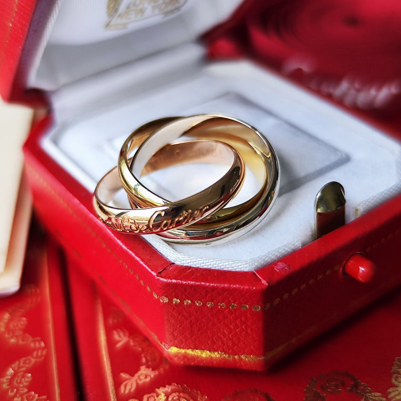 Cartier カルティエ トリニティ 51 スリーカラー リング