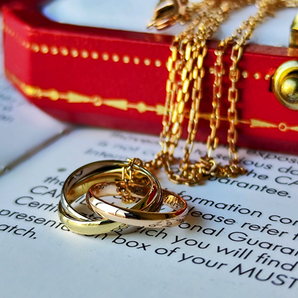 Cartier カルティエ トリニティ ネックレス