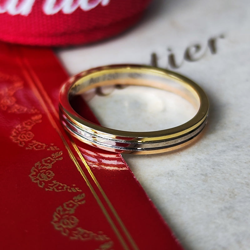 Cartier カルティエ ヴァンドーム スリーカラーリング 51