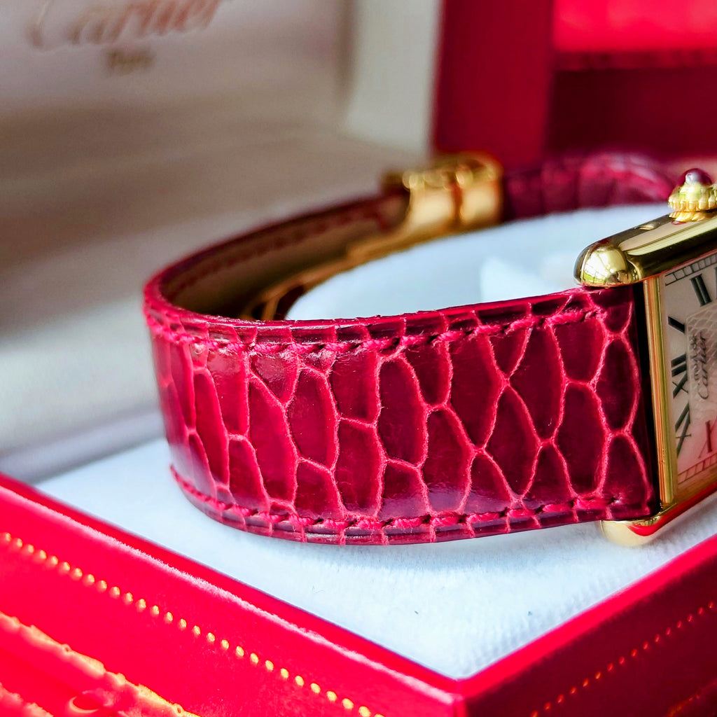 【Cartier 150周年 1847本限定モデル】
カルティエ マストタンク LM クォーツ腕時計