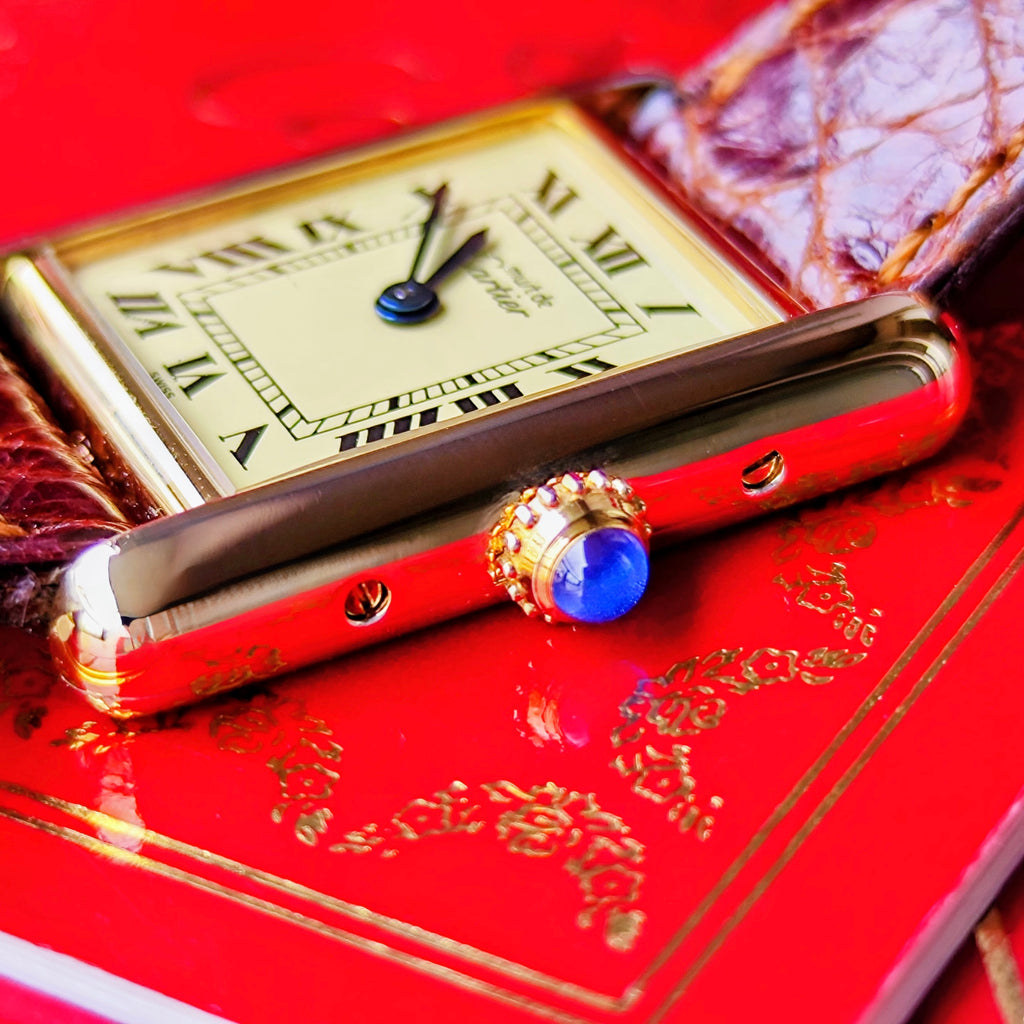 【OH済み】Cartier カルティエ マストタンク SM クォーツ腕時計