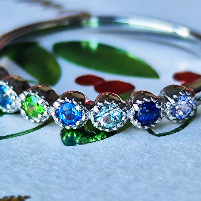 【ブルー系】マルチカラーリング