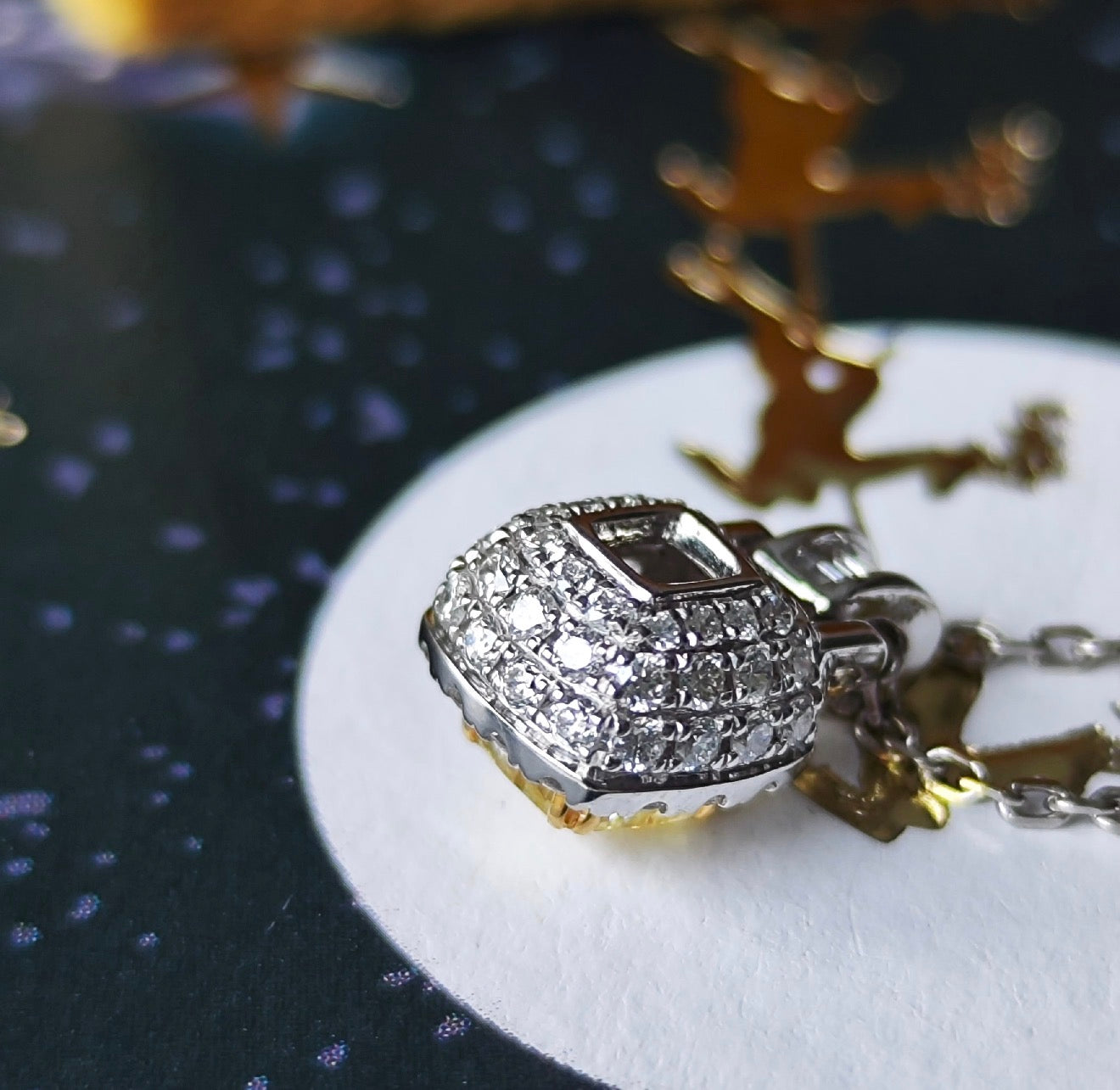 【イエローダイヤ】FANCY INTENSE YELLOW 0.60ct VVS-1 ネックレス GIA
