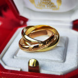 Cartier カルティエ トリニティ 51 スリーカラー リング