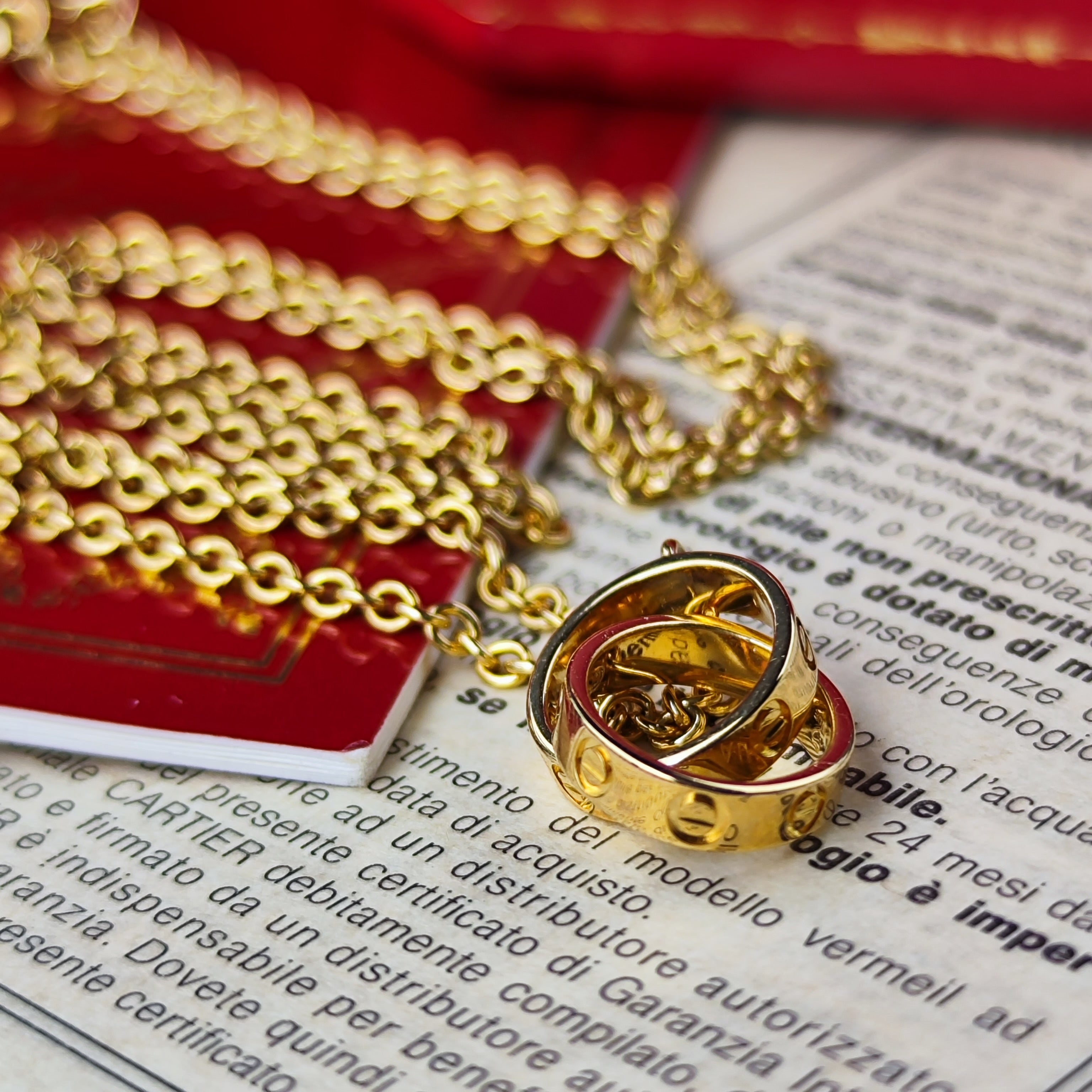 Cartier カルティエ ベビーラブ ネックレス 18金YG – Mico宝飾店
