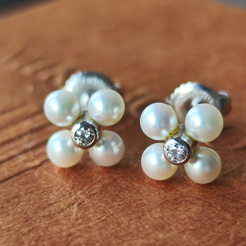 MIKIMOTO ミキモト ヴィンテージ ピアス