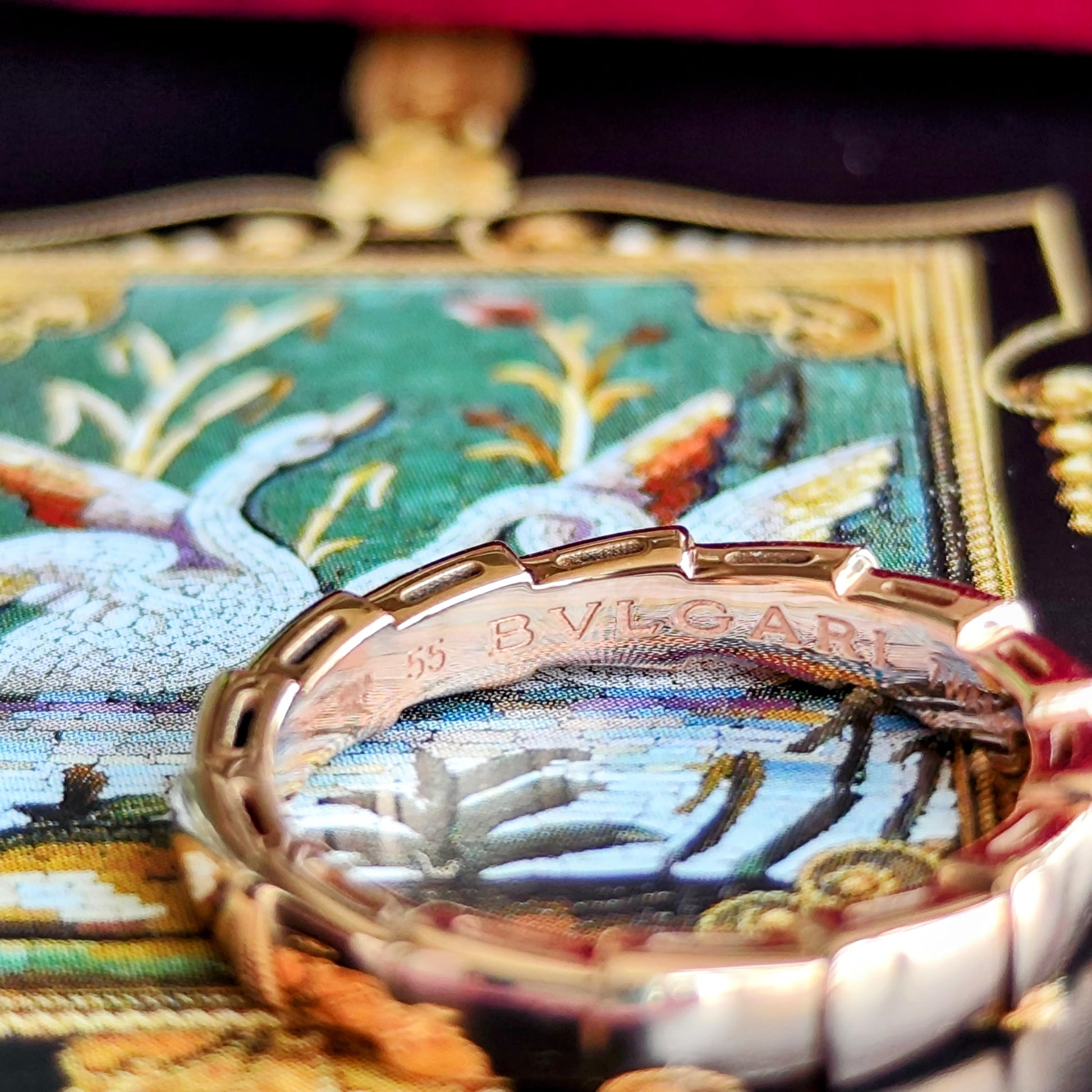 BVLGARI ブルガリ SERPENTI セルペンティ ヴァイパー K18PG