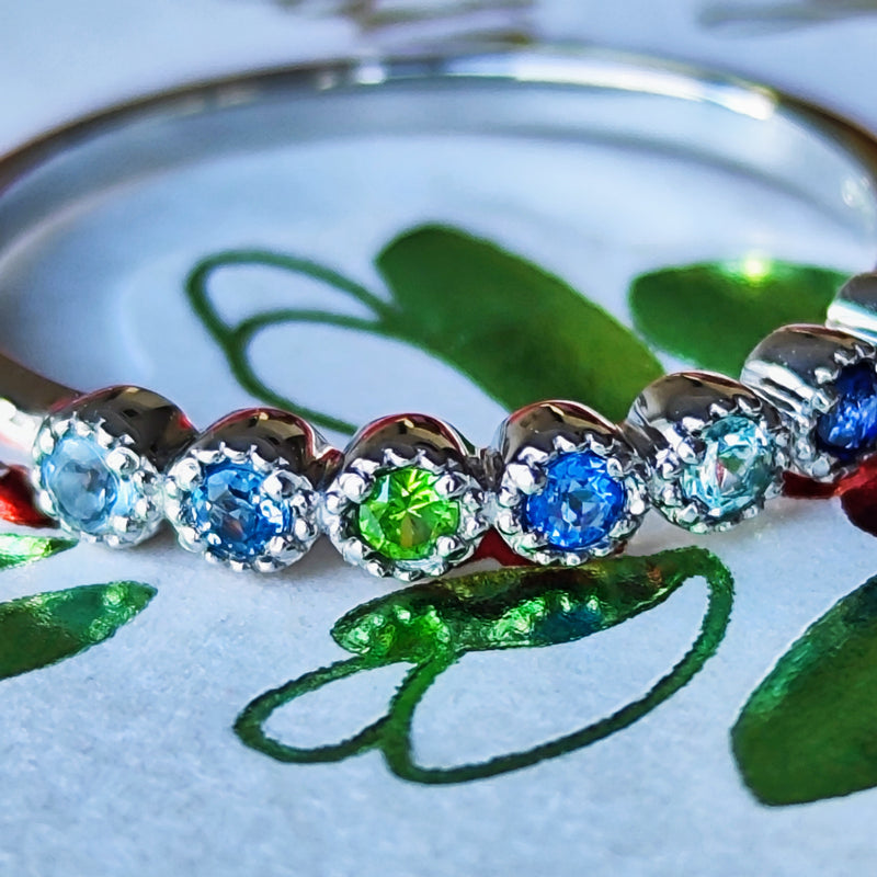 【ブルー系】マルチカラーリング