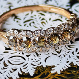 【ローズカット】天然ブラウンダイヤモンド リング