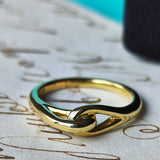 【オールドティファニー】TIFFANY&Co
ティファニー ノットリング 18金YG