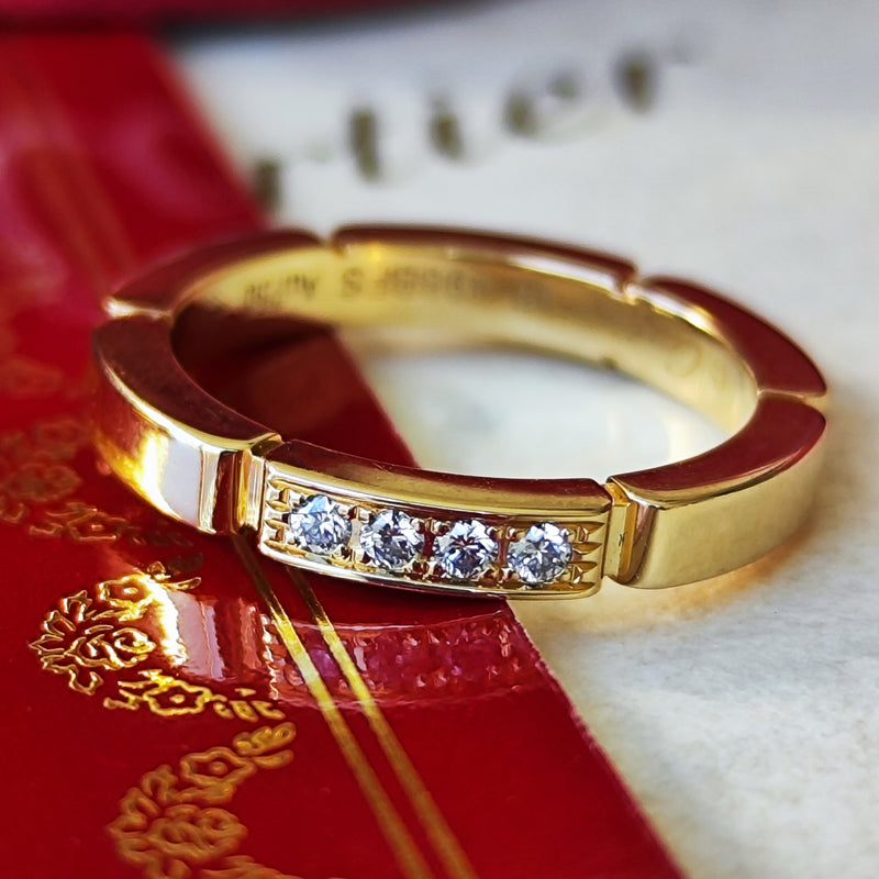 Cartier カルティエ マイヨンパンテール
ダイヤモンドリング 18金YG 6号