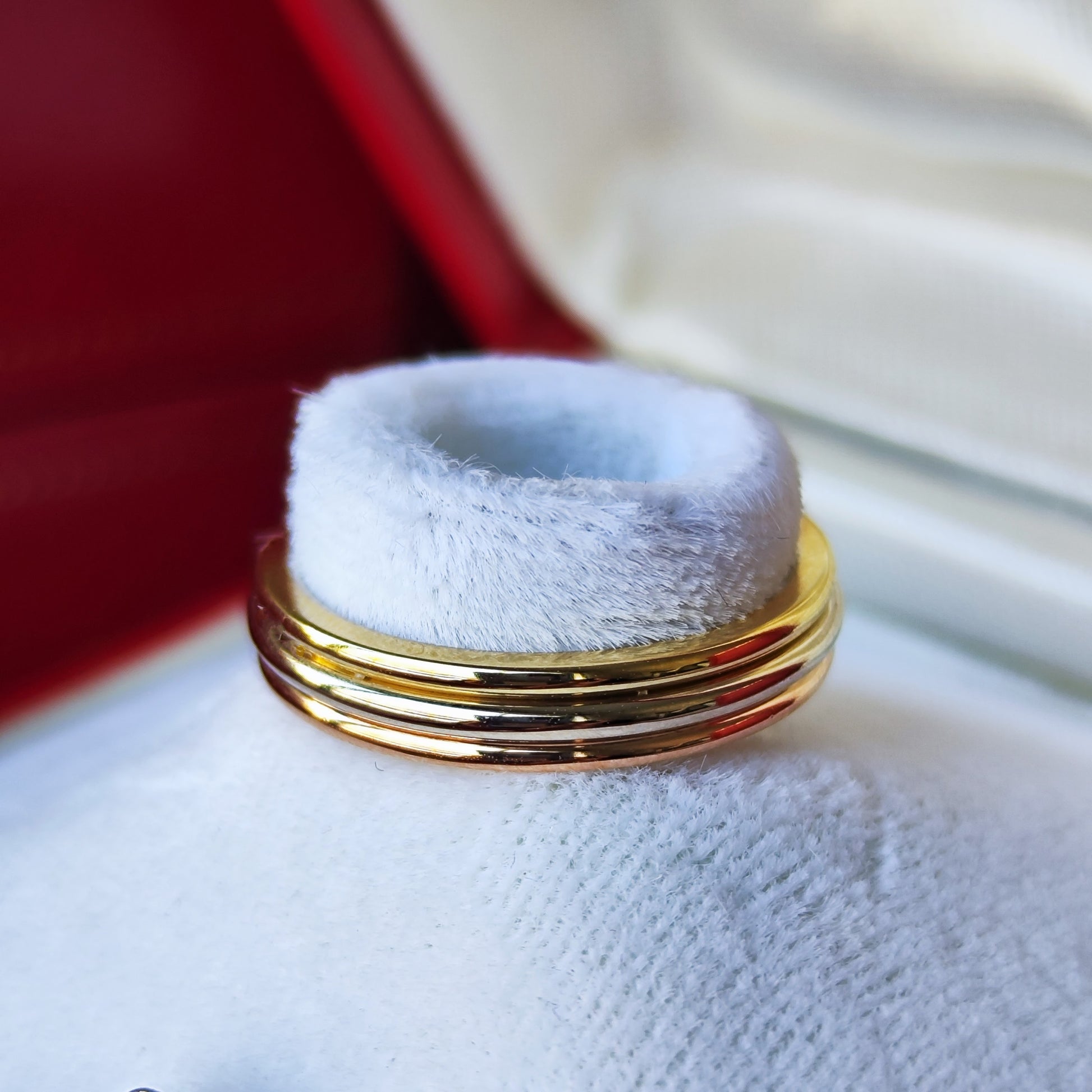 Cartier カルティエ ヴァンドーム スリーカラーリング 11号