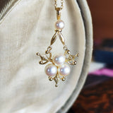 MIKIMOTO ミキモト あこや真珠 ヴィンテージネックレス