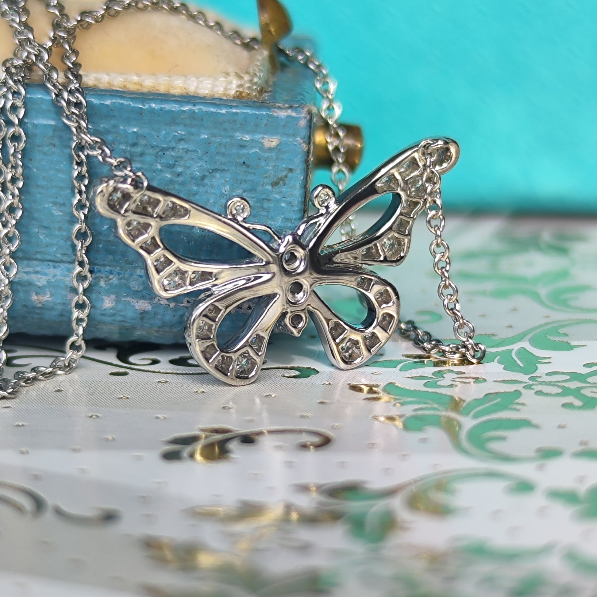 TIFFANY &Co ティファニー バタフライネックレス ネックレス