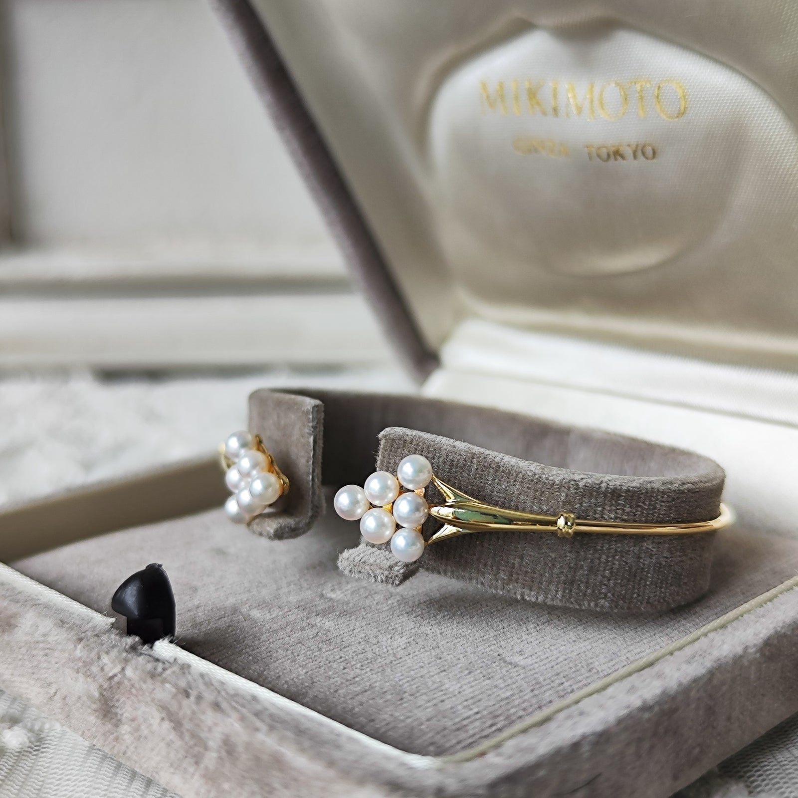低価格で大人気の あこや真珠 ミキモト MIKIMOTO バングル Mico宝飾店 – ブレスレット アクセサリー