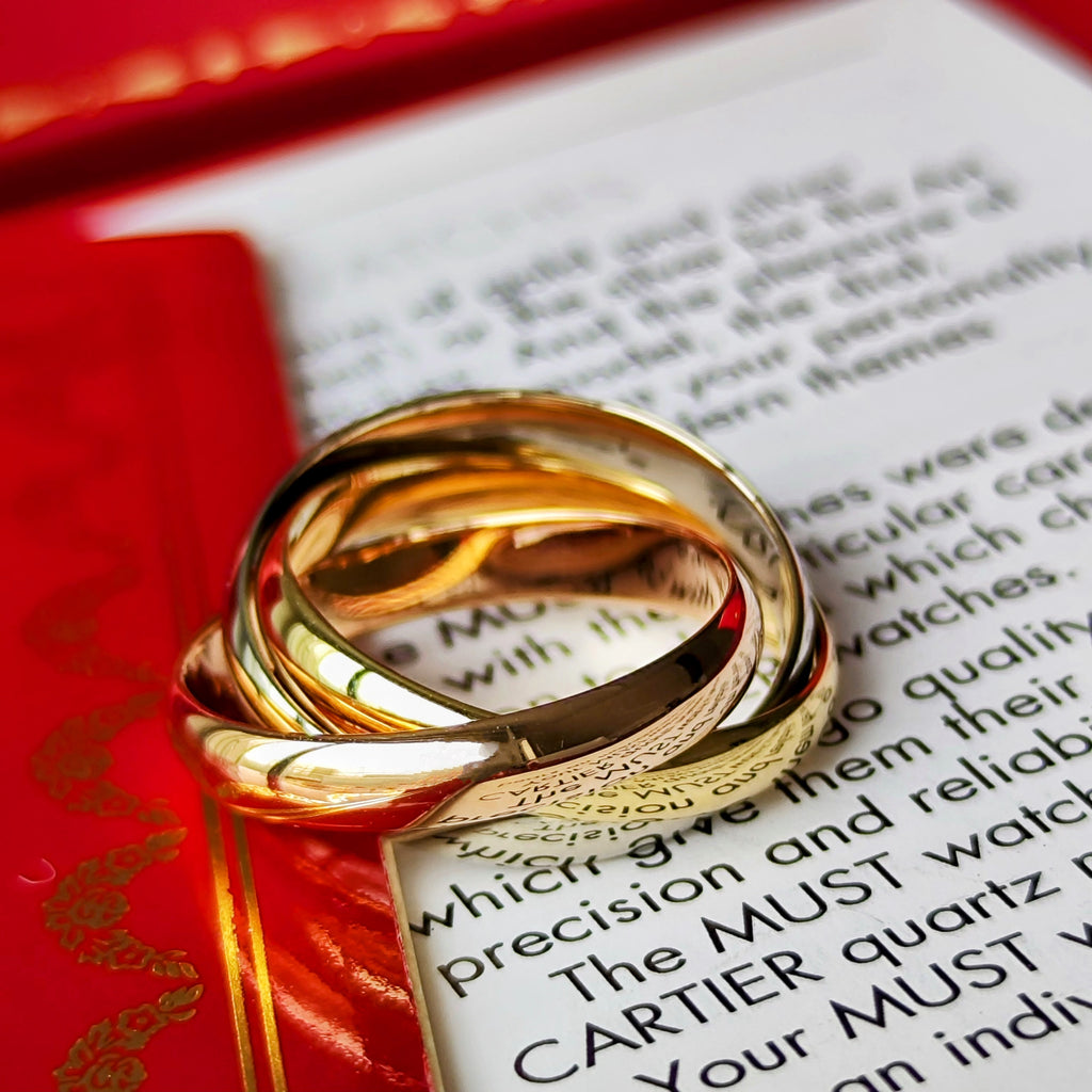 Cartier カルティエ トリニティリング 53