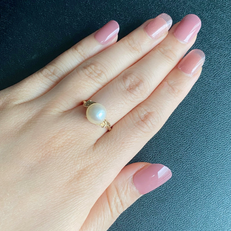 MIKIMOTO ミキモト あこや真珠 ヴィンテージリング