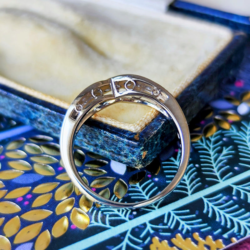 MIKIMOTO ミキモト 天然ダイヤモンドリング