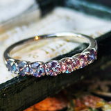 【アトリエオープン記念】天然アレキサンドライト 0.72ct 一文字リング