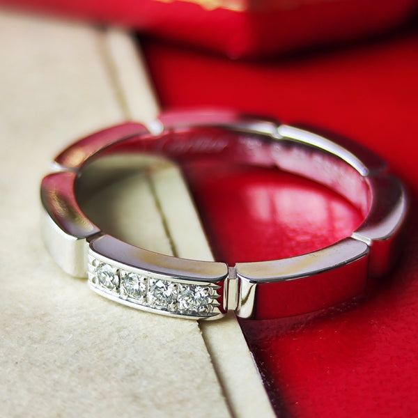 Cartier カルティエ マイヨンパンテール
ダイヤモンドリング 18金WG 11号