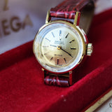 【OH済み 自動巻き】OMEGA  オメガ デビル カットガラス ゴールド