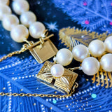 MIKIMOTO ミキモト あこや真珠 2連 ヴィンテージ ブレスレット