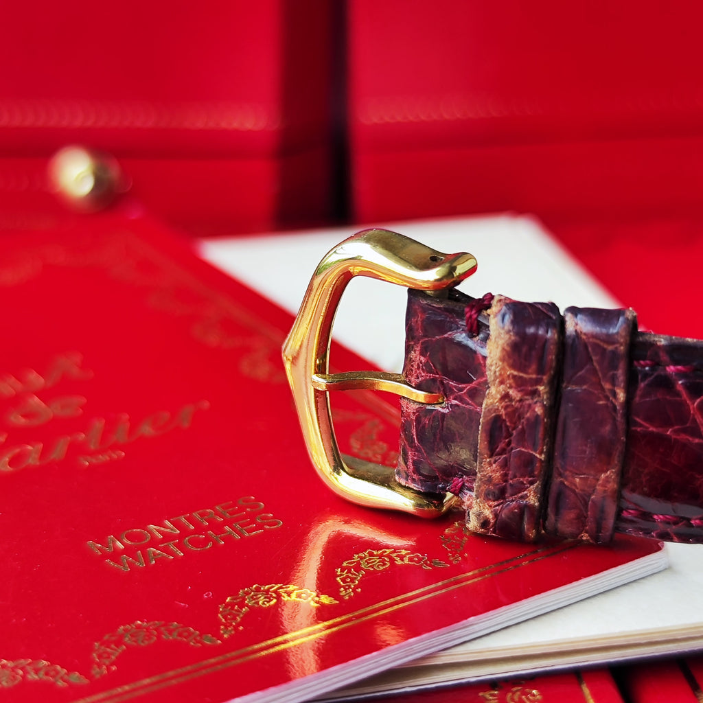 Cartier カルティエ マストタンク LMトリニティミラー文字盤 クォーツ腕時計