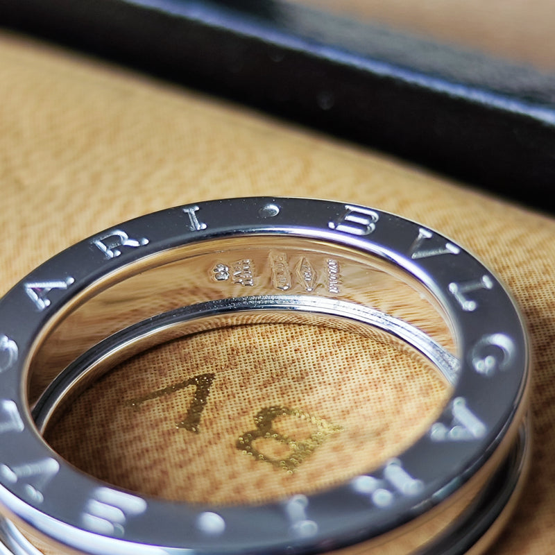 BVLGARI ブルガリ B-ZERO1 ビーゼロワン リング 18金WG 9号