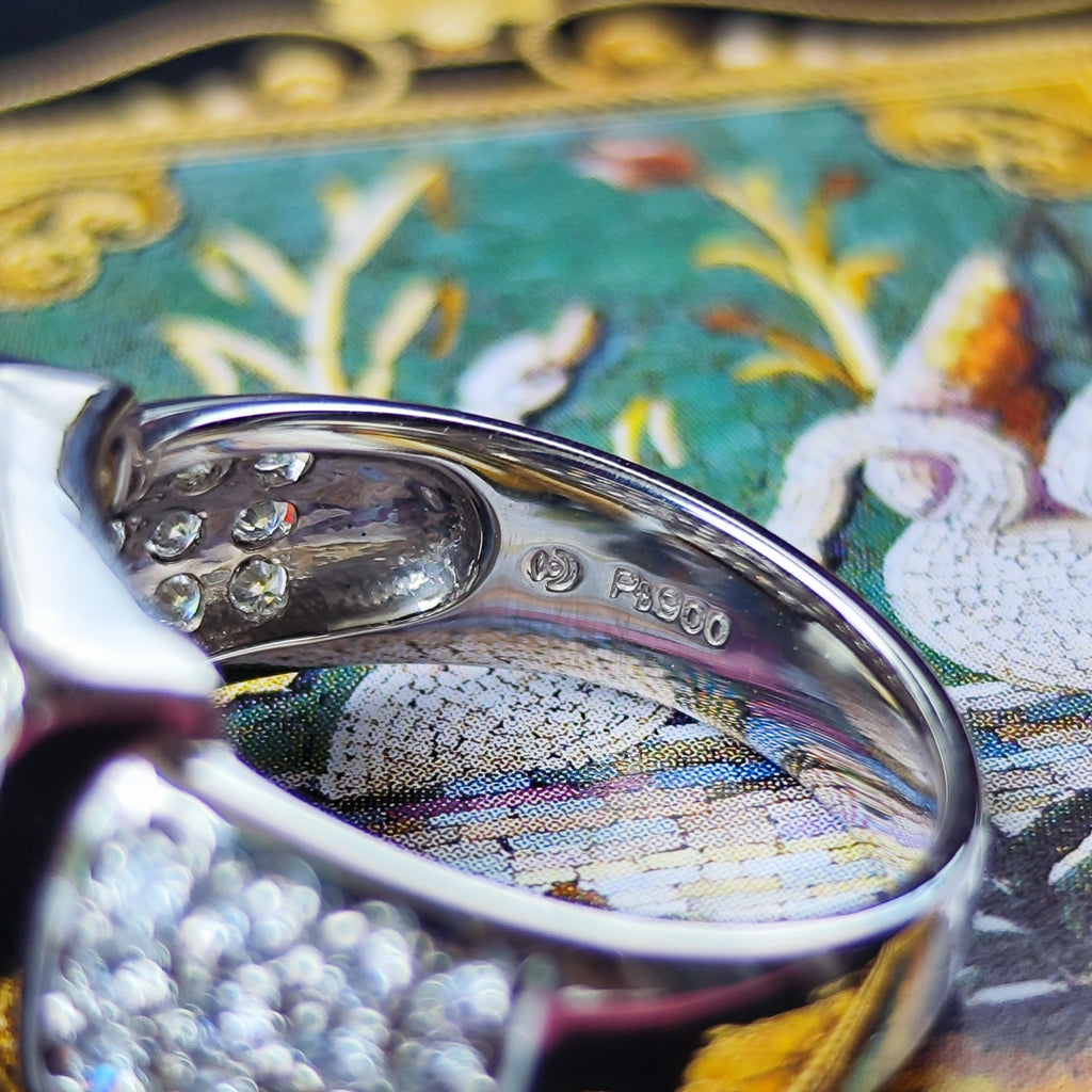 TASAKI 田崎真珠 天然ダイヤモンド 0.93ct プラチナリング