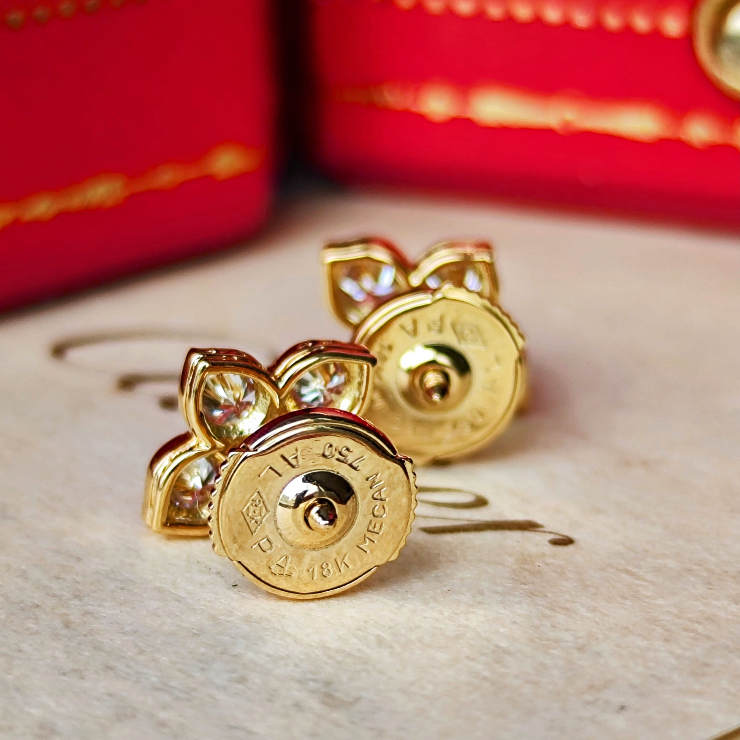 Cartier カルティエ ヒンドゥ18金ピアス – Mico宝飾店