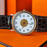 【OH済み ボーイズ】HERMES エルメス セリエ クォーツ 腕時計