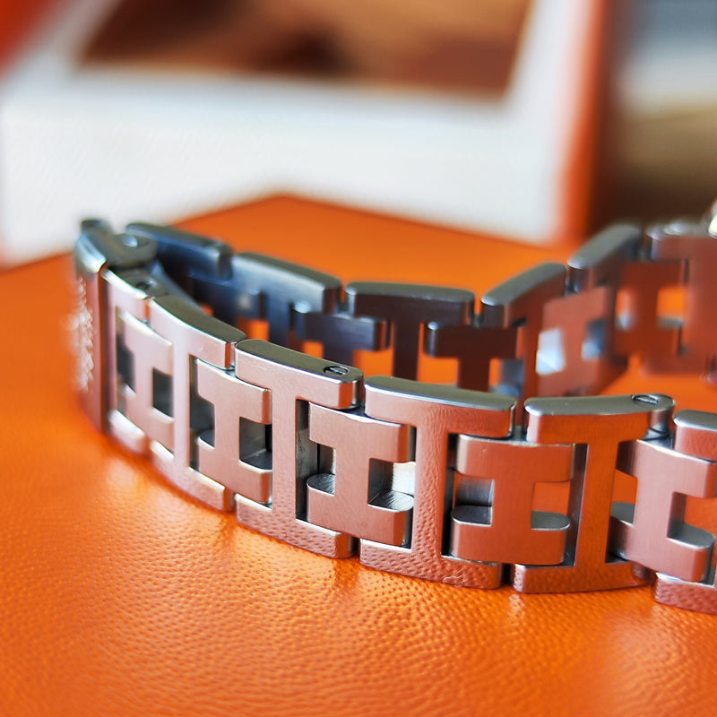 HERMES エルメス ラリー クォーツ腕時計