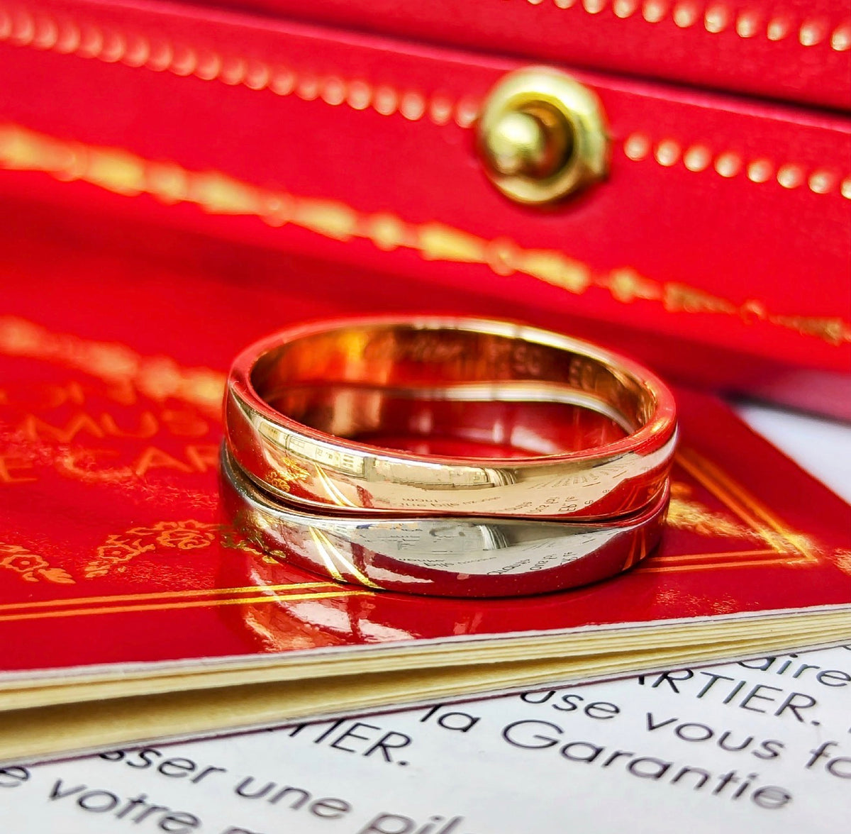 【Cartier 廃盤】カルティエ ラブミーリング 50 ②