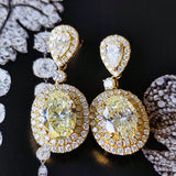 【大粒】天然ダイヤモンド 計4.02ct 1.76ct 18金ピアス GIA