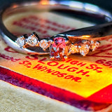 天然アレキサンドライト 天然ダイヤモンド プラチナリング