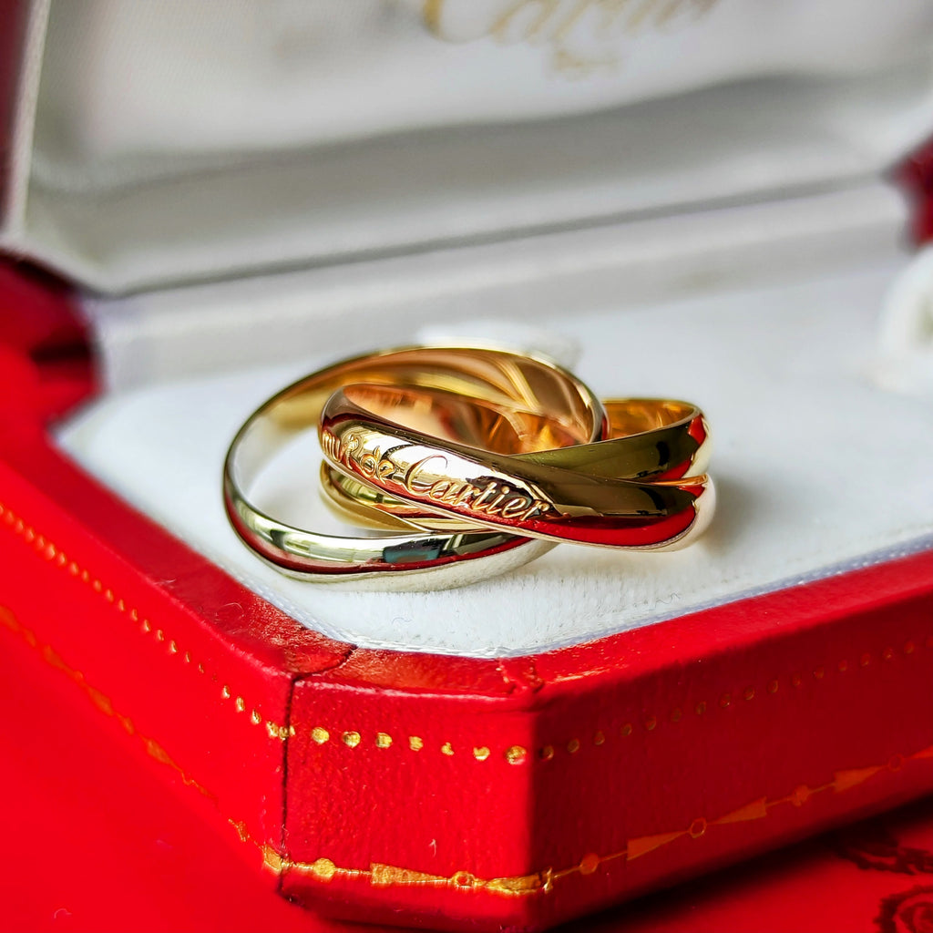 Cartier カルティエ トリニティリング 53