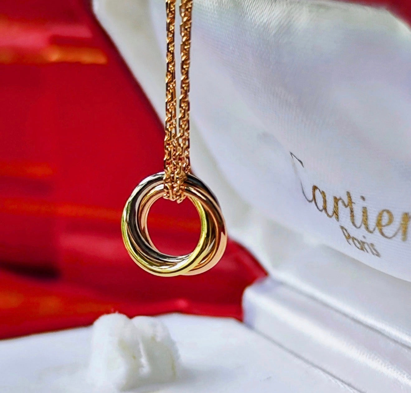 Cartier カルティエ トリニティ ミニモデル ネックレス