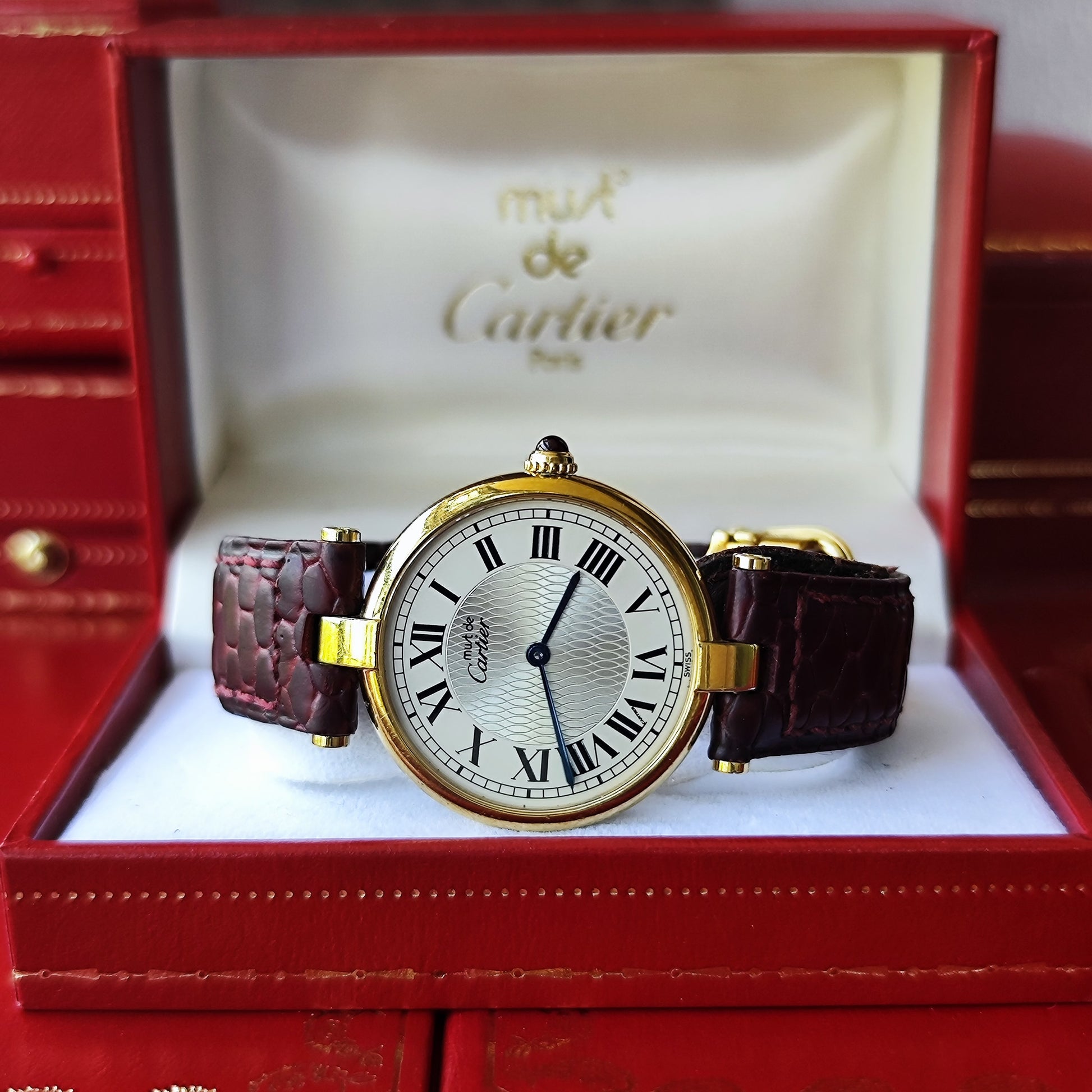 【Cartier 150周年 1847本限定モデル】
カルティエ マストヴァンドーム LM クォーツ腕時計 ギャランティカード