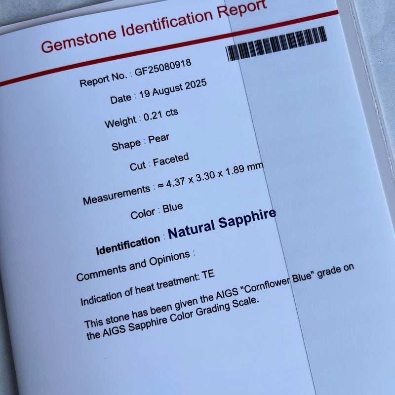 【コーンフラワー】天然サファイア 天然ダイヤモンド ネックレス