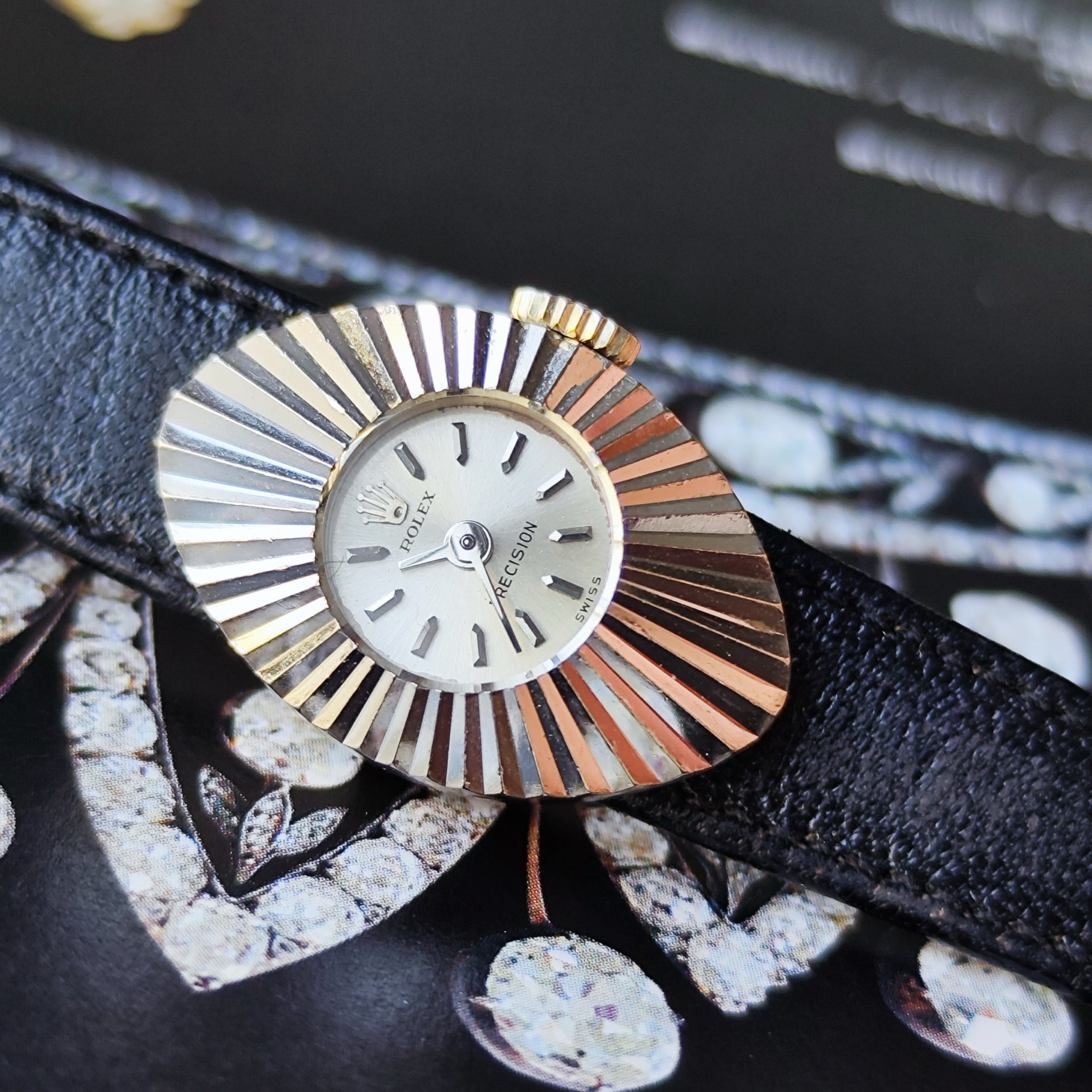 CHAMELEON カメレオン】ROLEX ロレックス アーモンド 18金WG OH済み