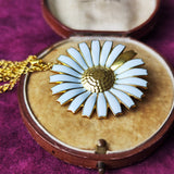 Georg Jensen ジョージジェンセン デイジー ブローチ兼ネックレス