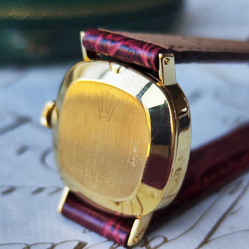 【OH済み】ROLEX ロレックス Orchid オーキッド 金無垢 手巻き腕時計